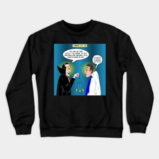 Vampire Day Job - Hypnotherapist Crewneck Sweatshirt